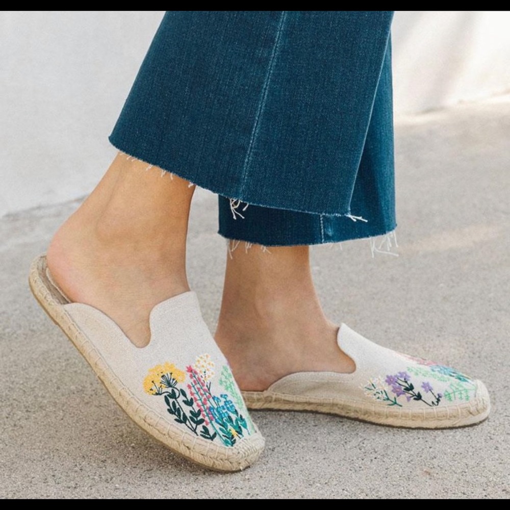 Soludos Wildflowers Espadrille Mules